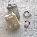 ♡mさまオーダー品♡リバティ♡キラキラビーズヘアゴムなど♡