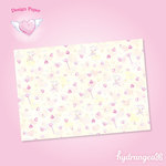 【Angelic sweets-sweets-】A4サイズ デザインペーパー