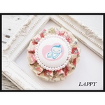 ★再再入荷★選べるデザイン♪リバーシブルのマタニティロゼット（オリエンタルw＆whiteG)