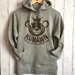 王冠 クマ 『kmawn/クマウン』プルオーバー パーカー/スウェット 2サイズ 展開・可愛い くま