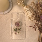 【iPhone11】ドライフラワースマホケース♡
