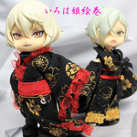 ねんどろいどどーる♥ピコドー♥PICCODO♥オビツ11♥服♥コスチューム♥フリル着物