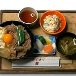 ◇◆受注製作◆◇『～すき焼き丼定食～♪』（ミニチュアフード）
