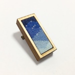 星空ブローチ