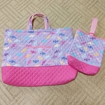 リボン柄！レッスンバッグセット【川島様専用】