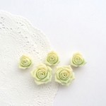 【薔薇パーツ＊《イエロー系・グラデーション》】