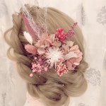 再販✨ヘッドドレス★ウエディング★ナチュラル★ガーデン★結婚式★花嫁★卒業式★ヘアアクセサリー★ヘッドパーツ★マタニティフォト★成人式