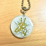 キリンのキーホルダー