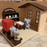 ねこさんのクッキー作り