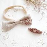 ［送料無料］ribbon embroidery pin and hairband (no.30)