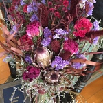 Sweet Chic プロテア バーガンディbouquet  ×パープル