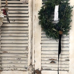 大人シックなオーバルクリスマスリース#2