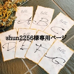 shun2256様専用ページ