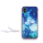  ＊ 風が描くArt 〜 Delphinium 〜 ＊ スマホケース