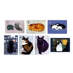 猫のポストカード7枚セット