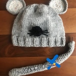 ねずみさん🐭セット《ベビーニット帽》