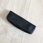 ペンケース ラージサイズ 本革  ブラック 『再販』