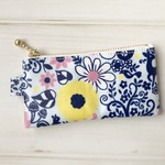 【SALE】ミニミニぺたんこポーチ   花柄