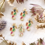【新発売！】2個　ネイル・レジン・アクセサリーパーツ　約9㎜×15㎜　A040