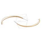 ERG-1162-MG【2個入り】カーブラインピアス,Curved Line Post Earring