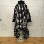 「完成品」M＊千鳥フリースロンパース