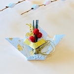 水引屠蘇飾り【南天と稲穂と松葉】