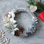 ＊大人のクリスマスリース＊シャビーシックなミントグリーン