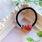 値下げ‼️No.32 ネコ　琉球ガラス　ヘアゴム