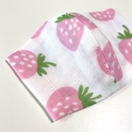 いちごミルク🍓園児サイズ🍓抗ウイルスガーゼの立体マスク