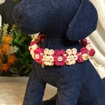 大きめお花首輪A