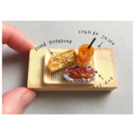 ミニチュアフード★ホットドッグ&ポテトのセット☆
