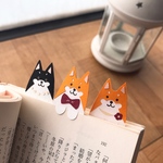 動物しおり3匹set〘柴犬〙