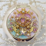 ふんわり魔法少女の変身コンパクト【スワロフスキー使用】