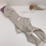 犬服 名入れオーダー 爆暖ニット ロンパース