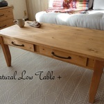 coco8282様オーダー専用　リビングテーブル　ローテーブル　引き出し　W90　D50