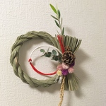 ミニしめ縄　　ミニしめ縄リース　ハンドメイド