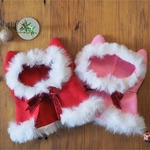《クリスマス》猫耳クリスマスケープ