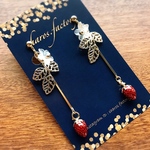 大人のためのいちご🍓イヤリング・ピアス