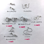 レア！スワロフスキー、フラワーピアス〜ヴィトレイルライト