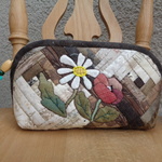 パッチワークのポーチ(送料無料）