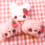 ふわふわトイプーちゃん とうさぎちゃんセット