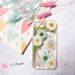 花物語【癒花】押し花ケース　iphoneケース　スマホケース全機種対応