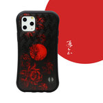  iPhone11 / 11Pro / 11ProMax【 赤い太陽 彼岸花 耐衝撃 】耐衝撃 プロテクト iPhone ケース