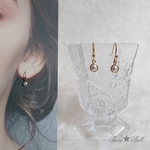 小粒 ラウンドパールピアス (ノンホールピアス・樹脂ピアス・16kgp(ポスト部分チタン)・サージカルステンレス)