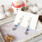雪降る夜に ピアス＆イヤリング