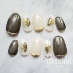 ニュアンスネイルGrey