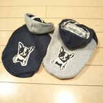 犬服フリースパーカー