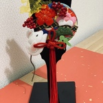 干支の置物　羽子板(押し絵) 受注制作