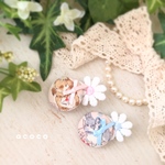 ♡2コセット♡うさぎちゃんヘアクリップ (ラブレター)