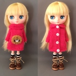 ミディブライス　くまちゃんカーディガン　　Fあ